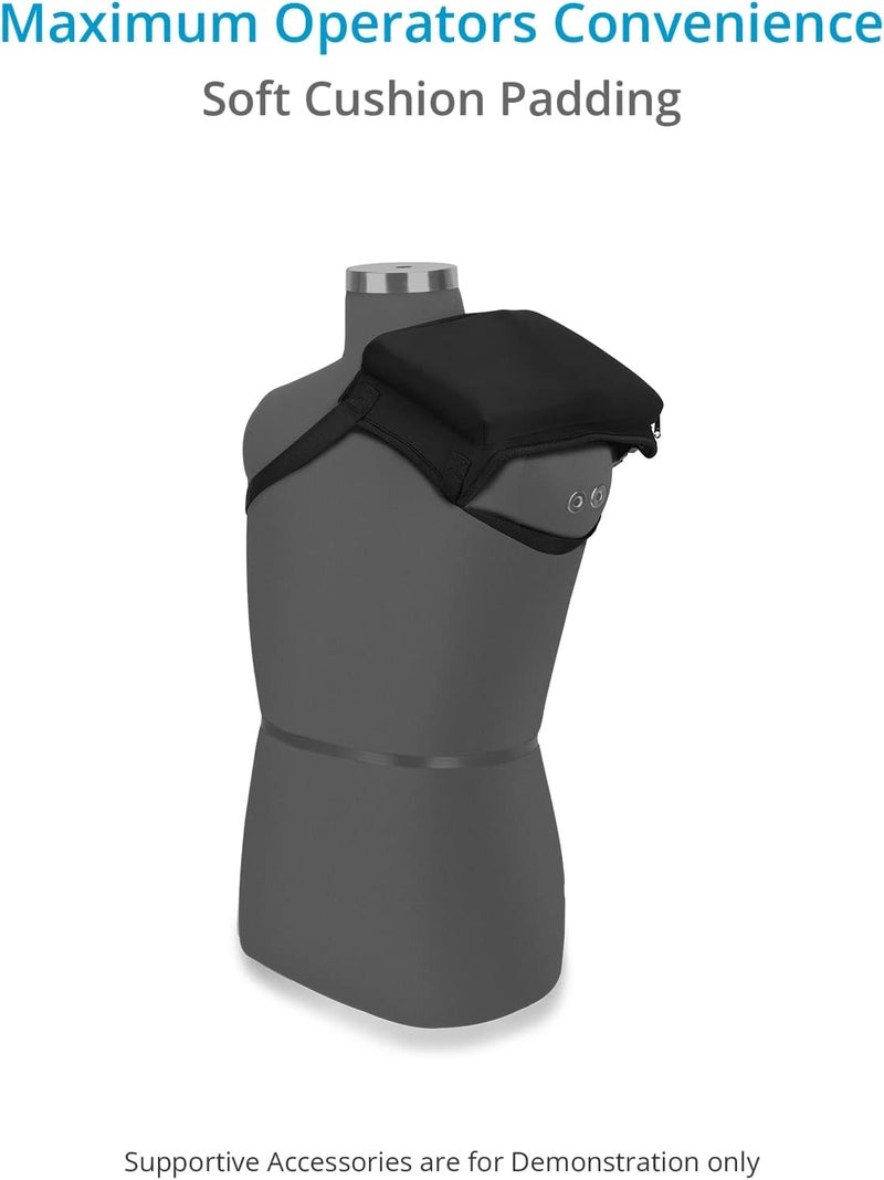 PROAIM Comfy Camera Shoulder Cushion Pad (Large Size) for Photographer, Video Maker & Filming Crew. Ergonomic Cushion Padding for Enhanced Comfort, Adjustable Straps with Quick Closer. - Image 3